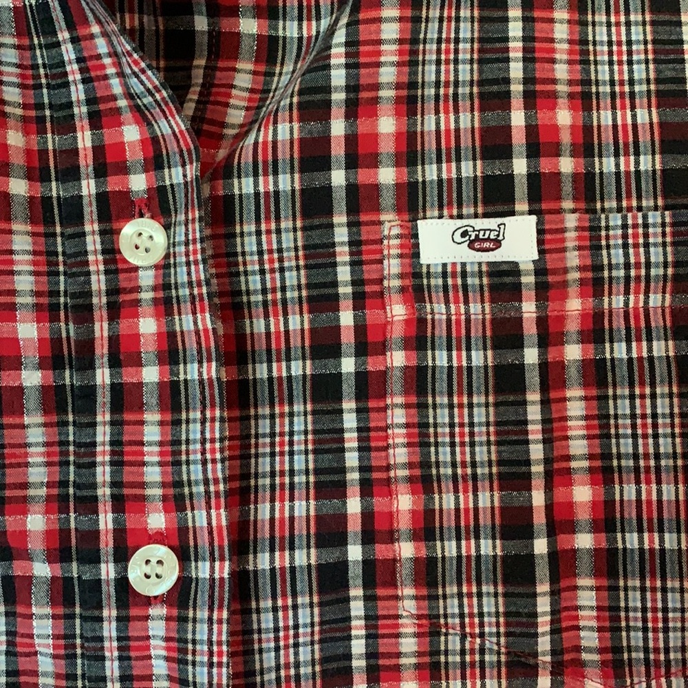 Cruel Girl Long Sleeve Button Down - Picture 3 of 6